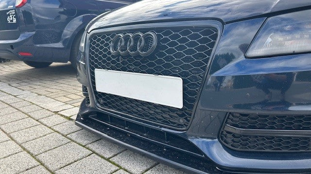 Audi unsichtbare Kennzeichenhalter Twist n Fix 3D RS Wabengrill