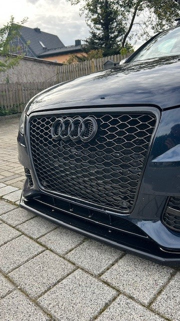 Audi unsichtbare Kennzeichenhalter Twist n Fix 3D RS Wabengrill