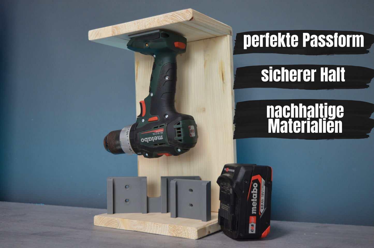 Metabo 18V Akkuhalterung