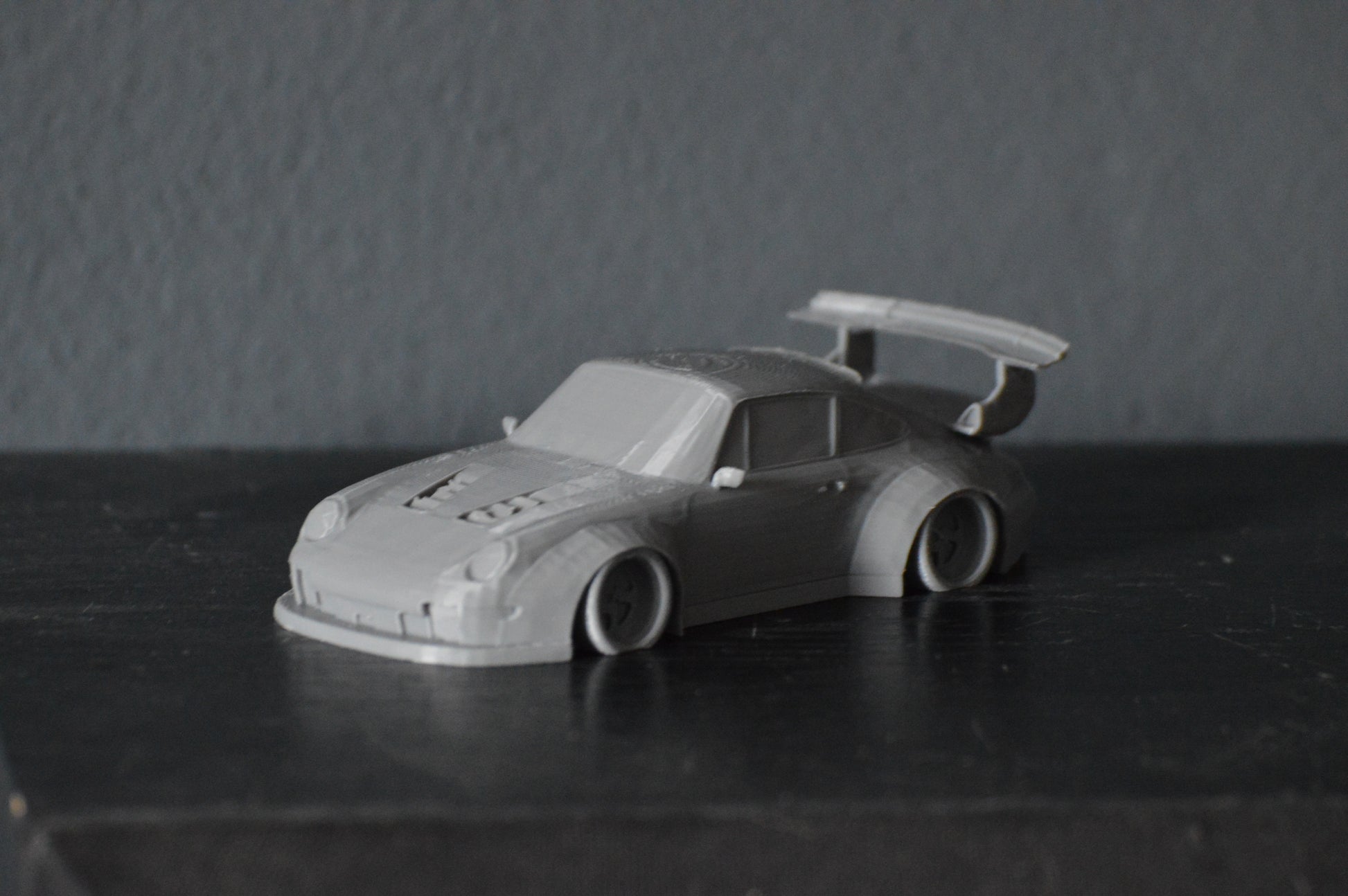 Porsche 911 RWB Tuning Dekoration Modell Modellauto Auto Geschenk Autoteile Kunst