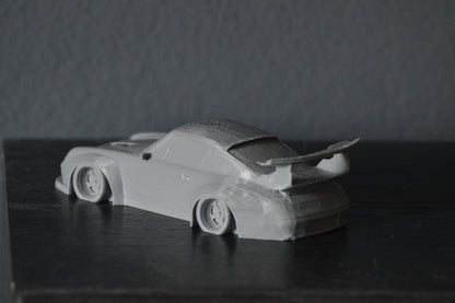 Porsche 911 RWB Tuning Dekoration Modell Modellauto Auto Geschenk Autoteile Kunst