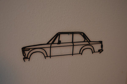 BMW 2002 Wanddeko Silhouette Tuning Dekoration Geschenk