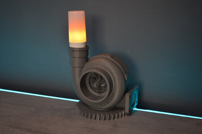 Turbolader Lampe Deko Geschenk Autoteile Dekor JDM Schreibtisch