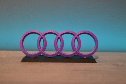 Aufsteller Audi Ringe