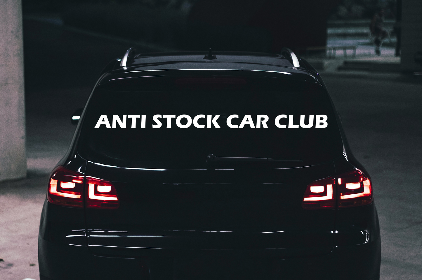 Aufkleber "ANTI STOCK CAR CLUB"