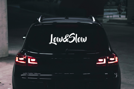 Aufkleber "Low&Slow"